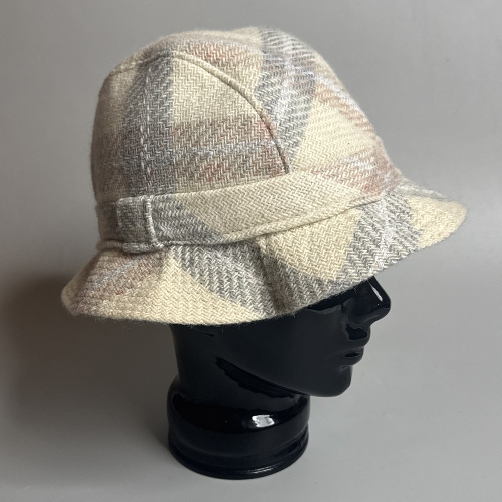 Irish Tweed By Avoca Collection Hat Pastel Bucket Fedora Size Medium Ireland
